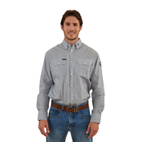 Ringers Western Mens Shelton L/S Dress Shirt (122103RW) Navy [SD]