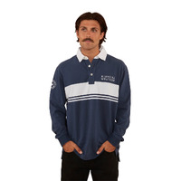 Ringers Western Mens Edmonton Rugby Jersey (122072RW) Navy/White [GD]