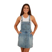 Ringers Western Womens Dream Days Pinafore (222128RW) Light Wash Blue  [SD]