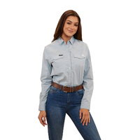 Ringers Western Womens Silverlake Western L/S Shirt (222120RW) Chambray