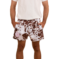 Ringers Western Unisex Footy Shorts (123049RW) White/Tan [SD]