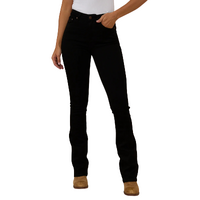 Ringers Western Womens Penny High Rise Bootleg Jeans (221115RW) Black
