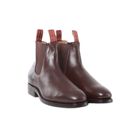 Ringers Western Mens Kununurra Dress Boots (519250001) Chocolate [AD]