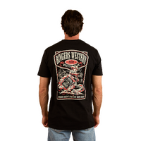 Ringers Western Mens Bars Best S/S Tee (124076RW) Black