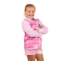 Ringers Western Childrens Big Catch L/S Fishing Jersey (324018RW) Ballet Pink