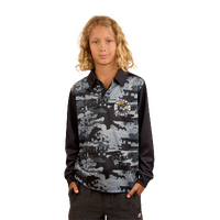 Ringers Western Childrens Big Catch L/S Fishing Jersey (324018RW) Black Camo
