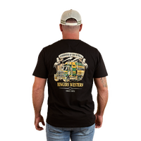 Ringers Western Mens Workhorse Loose Fit S/S Tee (124078RW) Black