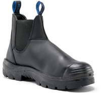 Steel Blue Mens Hobart Boots With Bump Cap (332101) Black
