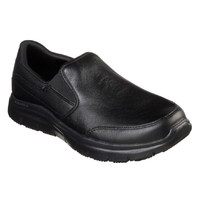 Skechers Mens Flex Advantage SR Bronwood Sneaker (77071) Black [AD]