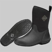 Muck Boots Womens Muckster II Mid Boot (SWM2-1ROS) Black Rose