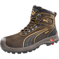 Puma Mens Sierra Nevada Zip Up Safety Boots (630227) Brown