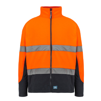Rainbird Mens Hi Vis Rafter Fleece Jacket (5226) Orange [SD]