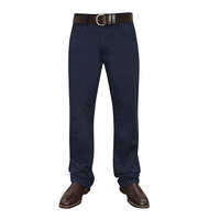 Thomas Cook Mens Stockman Mid Reg Polycotton Jeans (TCP1218107) Dark Navy [SD]