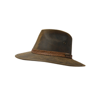 Thomas Cook Mansfield Hat (TCP1933HAT) Rustic Brown