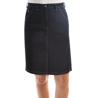 Thomas Cook Womens Hamilton Denim Skirt (T9S2400072) Washed Indigo _S19 [SD]