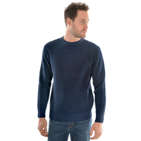 Thomas Cook Mens Station Crew Neck Knit Jumper (T0W1508035) Navy Marle _W20 [SD]