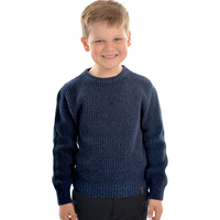 Thomas Cook Boys Station Crew Neck Knit Jumper (T0W3518035) Navy Marle _W20 [SD]