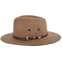 Thomas Cook Redesdale Wool Felt Hat (TCP1949HAT) Fawn [SD]