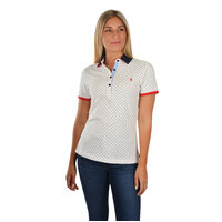 Thomas Cook Womens Charlie Polo (T1S2501064) Winter White [SD]