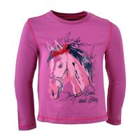Thomas Cook Girls Bow Horse L/S Tee (T2W5530133) Purple