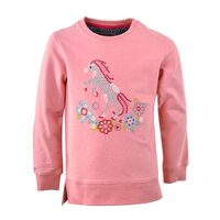 Thomas Cook Girls Sequin Pony Jumper (T2W5532089) Coral