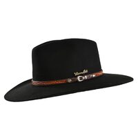 Thomas Cook Fitzroy Wool Felt Hat (TCP1907HAT) Black