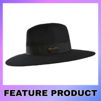 Thomas Cook Augusta Wool Felt Hat (TCP1909HAT) Black [SD]