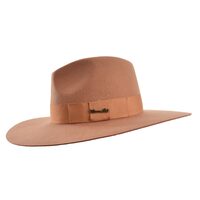 Thomas Cook Augusta Crushable Wool Felt Hat (TCP1909HAT) Camel