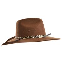 Thomas Cook Station Wool Felt Hat (TCP1939HAT) Chestnut