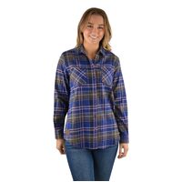 Thomas Cook Womens Dunkeld L/S Flannel Shirt (T2W2150197) Twilight Blue