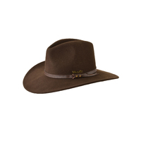 Thomas Cook Original Crushable Hat (TCP1900002) Dark Brown