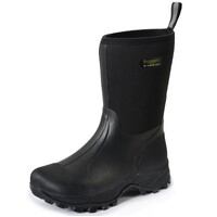 Froggers Mens Advent Lite Mid Gumboots (TCP18212) Black [SD]