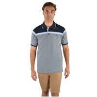 Thomas Cook Mens Willis Tailored S/S Polo (T2S1506013) Navy Marle [SD]