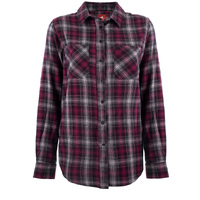 Thomas Cook Womens Wellington L/S Flannel Shirt (T3W2150129) Berry [SD]