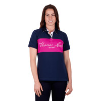 Thomas Cook Womens Lacey S/S Polo (T3S2523089) Navy