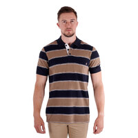 Thomas Cook Mens Anderson S/S Polo (T3S1509023) Navy/Tan [SD]