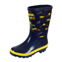 Thomas Cook Childrens On The Farm Gumboots (T4W78106) Navy/Yellow