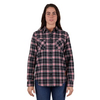 Dux-Bak by Thomas Cook Womens Agnes Thermal L/S Shirt (T4W2150112) Black/Pink