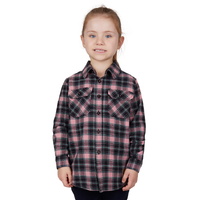 Dux-Bak by Thomas Cook Childrens Agnes Thermal L/S Shirt (T4W7103112) Black/Pink