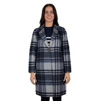 Thomas Cook Womens Leicester Coat (T4W2727108) Navy Check