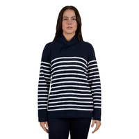 Thomas Cook Womens Jessica Pullover (T4W2562136) Navy/White