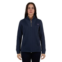 Thomas Cook Womens Abby 1/4 Zip Rugby (T4W2527091) Navy