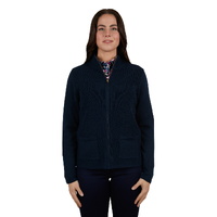 Thomas Cook Womens Annette Zip Up Cardigan (T4W2728072) Navy
