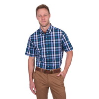 Thomas Cook Mens John S/S Shirt (T5S1113044) Navy/Blue