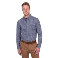 Thomas Cook Mens Jason Tailored L/S Shirt (T5S1120048) Navy