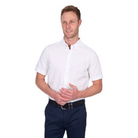 Thomas Cook Mens TC Linen S/S Shirt (T5S1121045) White