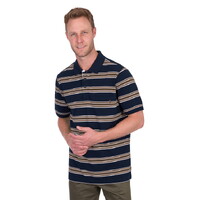 Thomas Cook Mens Anthony Polo (T5S1509020) Navy/Dark Tan