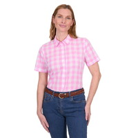 Thomas Cook Womens Eliza S/S Shirt (T5S2125084) Pink/White