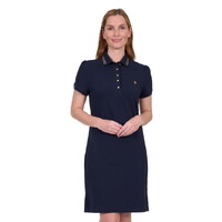 Thomas Cook Womens Traci S/S Polo Dress (T5S2411066) Navy