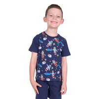 Thomas Cook Boys Galaxy S/S Pyjamas (T5S3901PJS) Navy